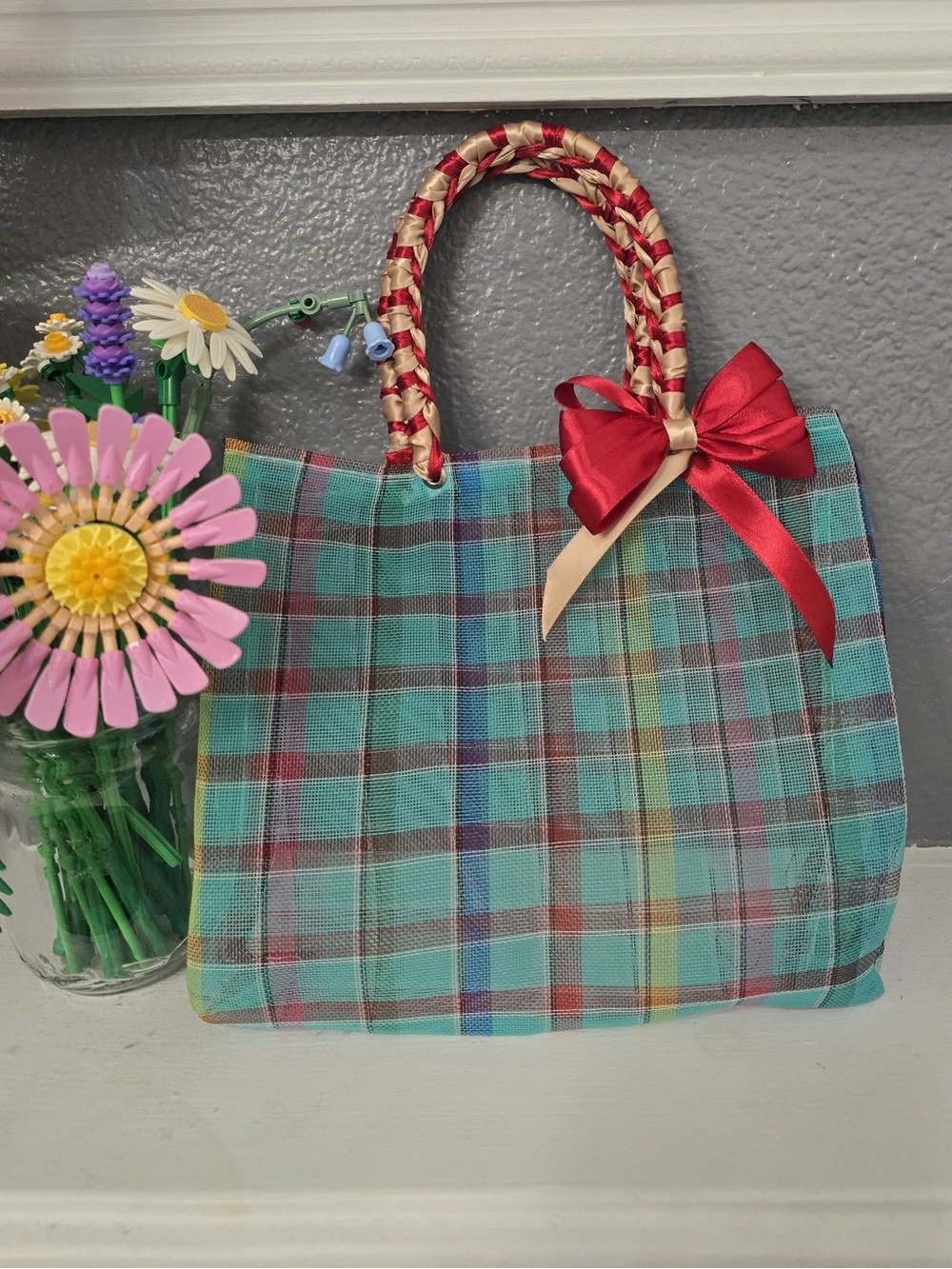Traditional Mexican Mercado Tote  - Bolsita